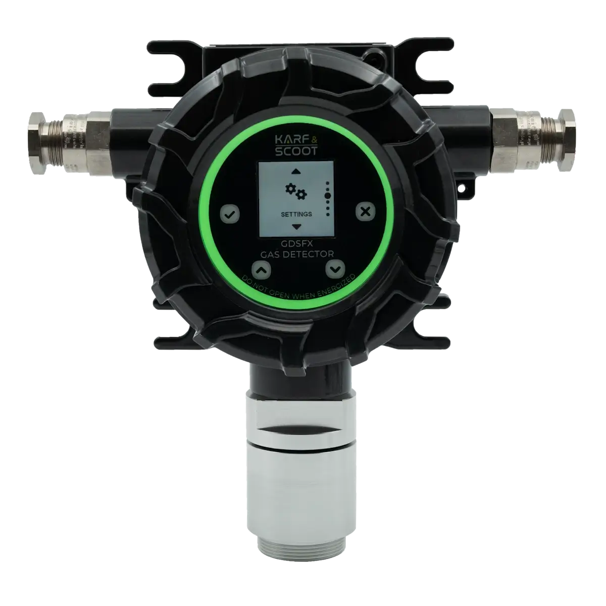 karfandscoot-gdsfx-gas-detector-front-settings